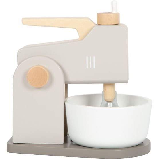 small foot Wooden Kitchen Mixer 2 in 1 Tasty Grey