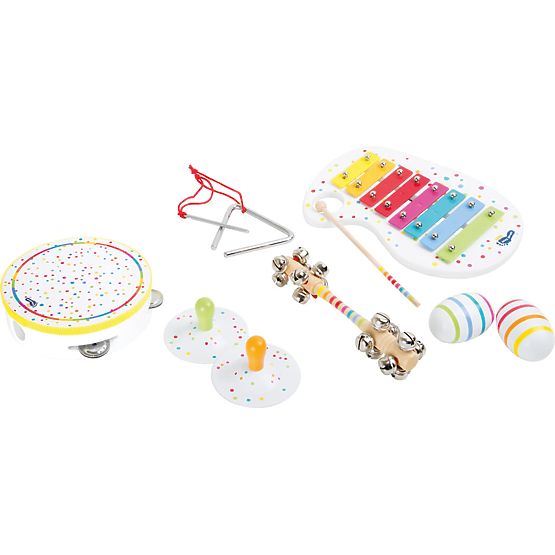 small foot Wooden Musical Set with Polka Dots