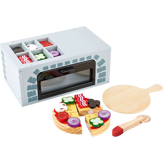 small foot Wooden Pizza Oven with Accessories