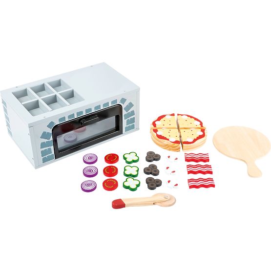 small foot Wooden Pizza Oven with Accessories
