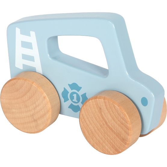 small foot Wooden Push Car Blue