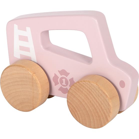 small foot Wooden Push Car Pink