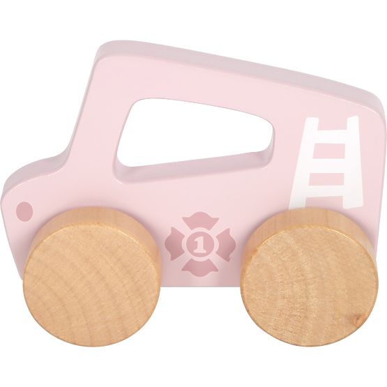 small foot Wooden Push Car Pink