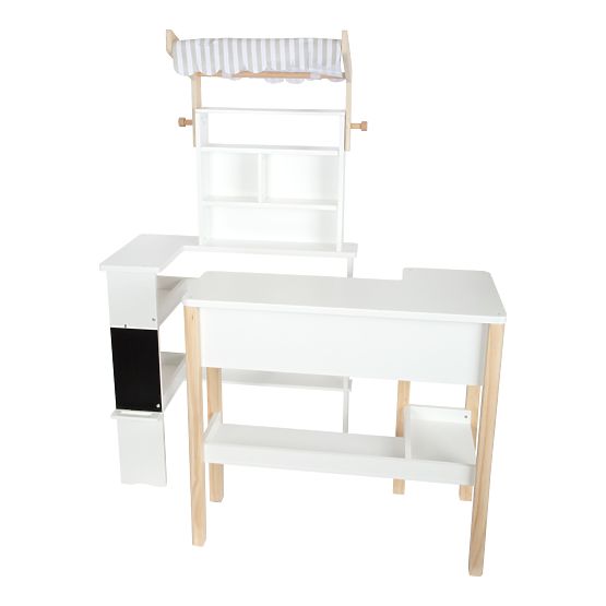 small foot Wooden Sales Stand Fresh