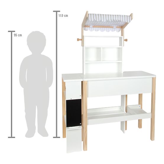 small foot Wooden Sales Stand Fresh