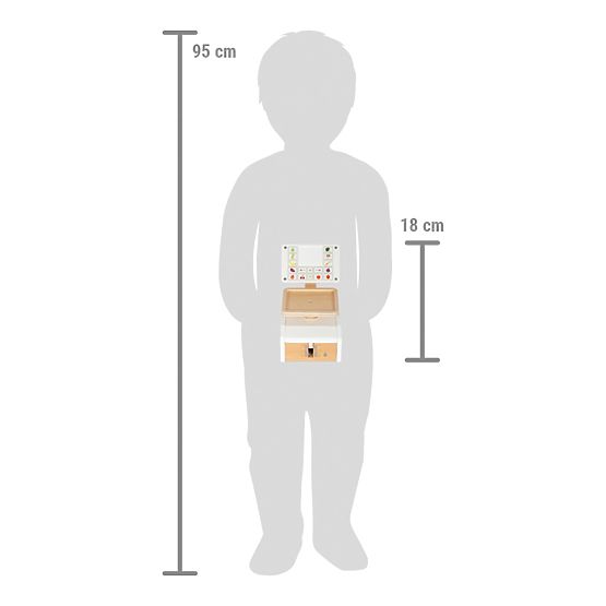 small foot Wooden Scale Fresh