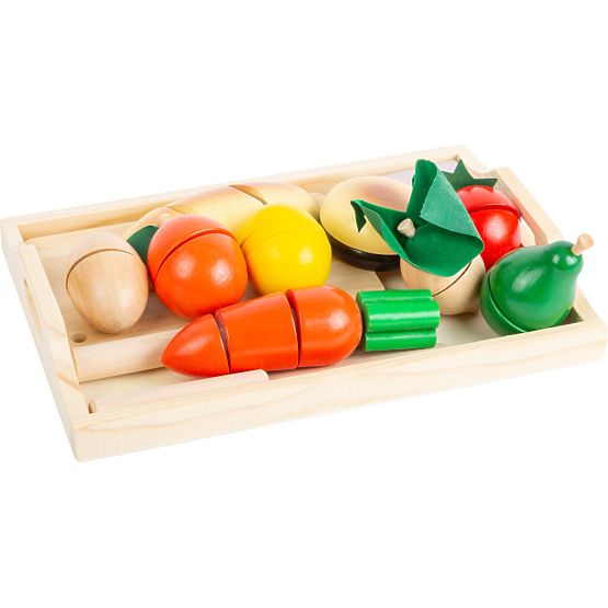 small foot Wooden Slicing Breakfast Foods - Damaged Packaging
