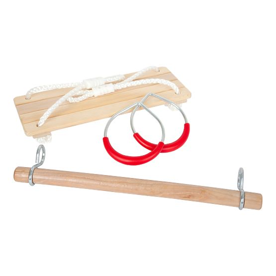 small foot Wooden Swing 3-in-1