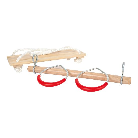 small foot Wooden Swing 3-in-1
