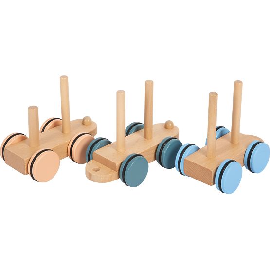 small foot Wooden Train Arctic - damaged packaging