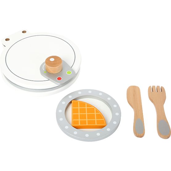 small foot Wooden Waffle Maker with Accessories