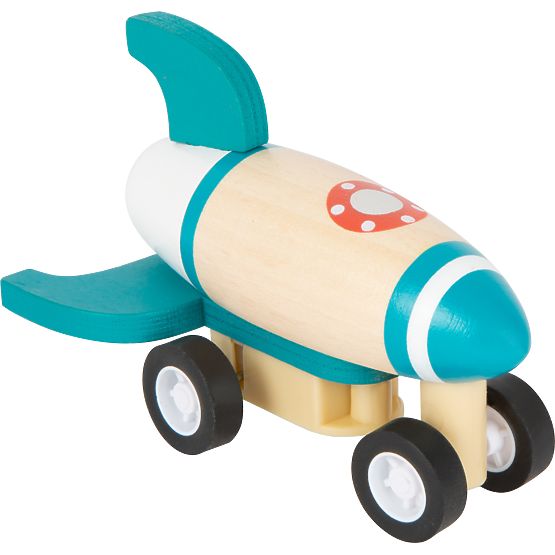 small foot Wooden Wind-Up Airplanes 3 pcs