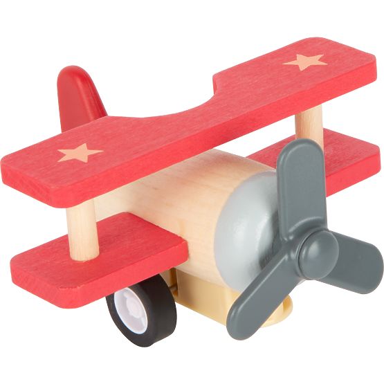 small foot Wooden Wind-Up Airplanes 3 pcs
