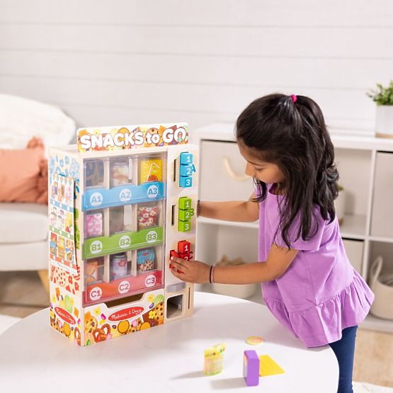 Snack Vending Machine - Melissa Toy Vending Machine