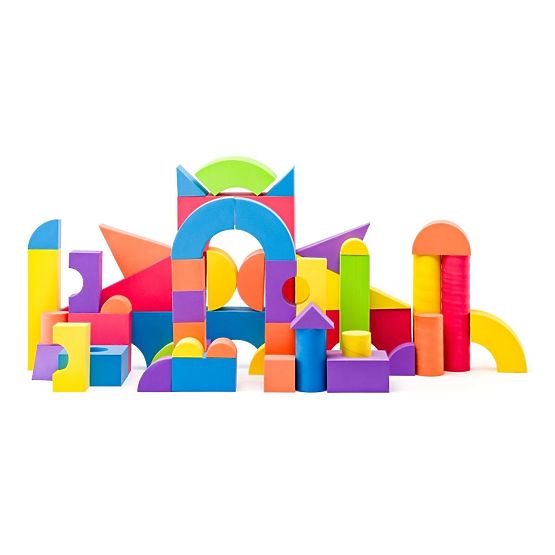 Soft Foam Blocks for Children 54 pcs