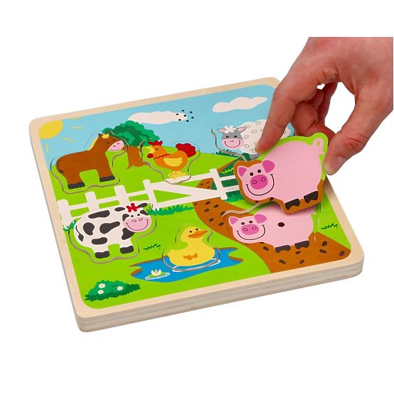 Sound Puzzle - Farm Animals