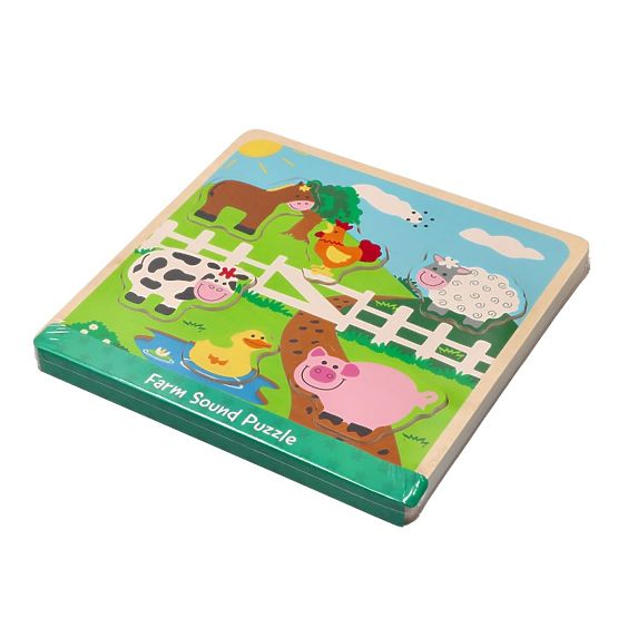 Sound Puzzle - Farm Animals