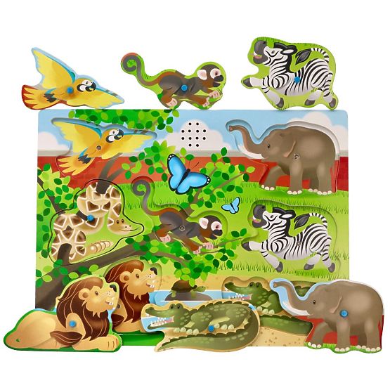 Sound Puzzle Zoo Animals
