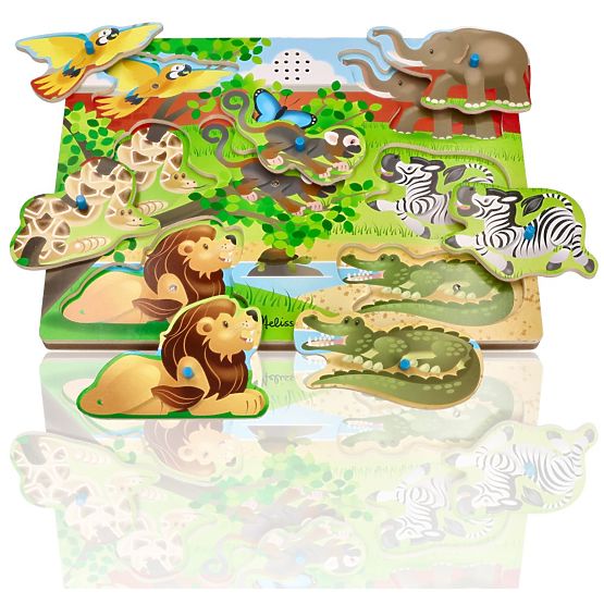 Sound Puzzle Zoo Animals