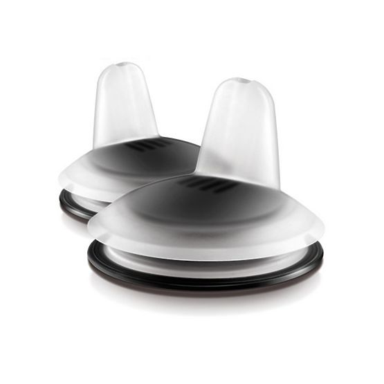 Spare spouts Avent Premium 2ks black Black