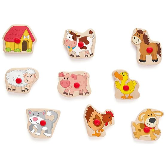 Stamps and Puzzle 2 in 1 Farm