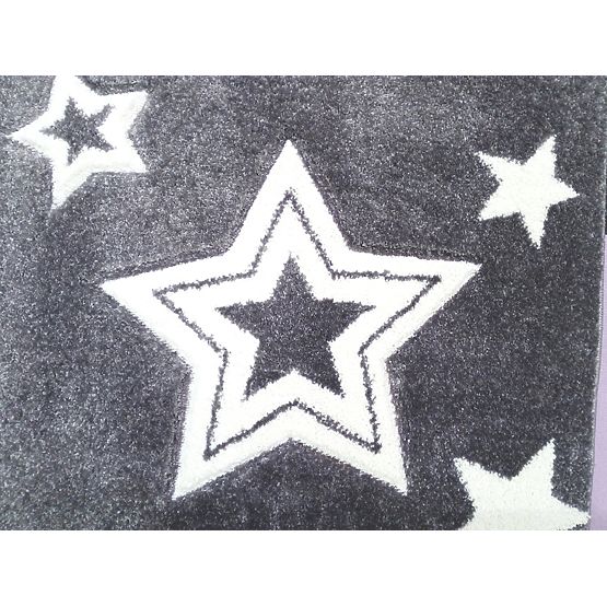 STARLIGHT Children's Rug - Grey/White
