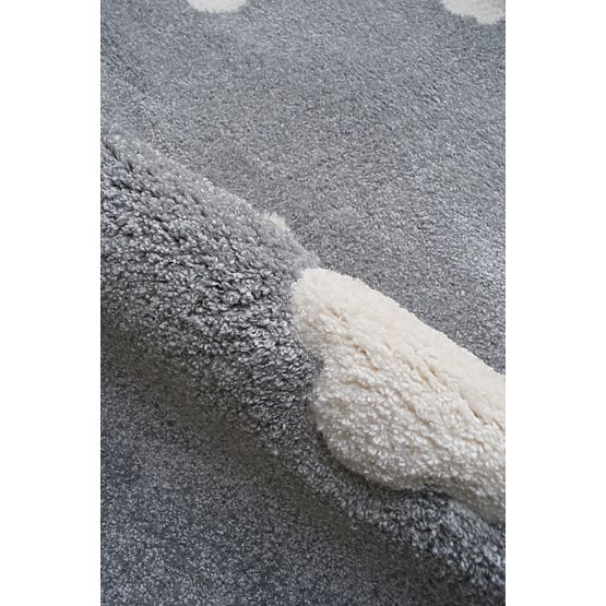 Starlight Silver-Grey Children's Rug