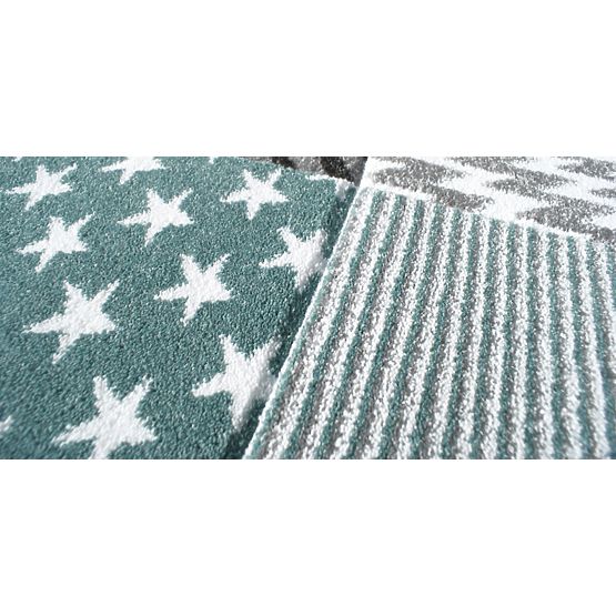 Starwalk Star Children's Rug - Mint