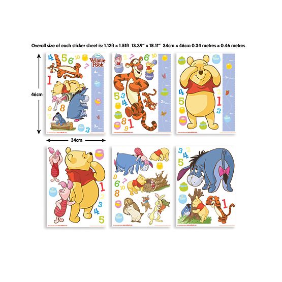 Stickers Disney Teddy bear Pooh