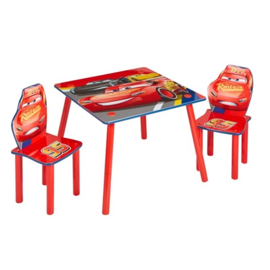 Children table with chairs Cars Vl