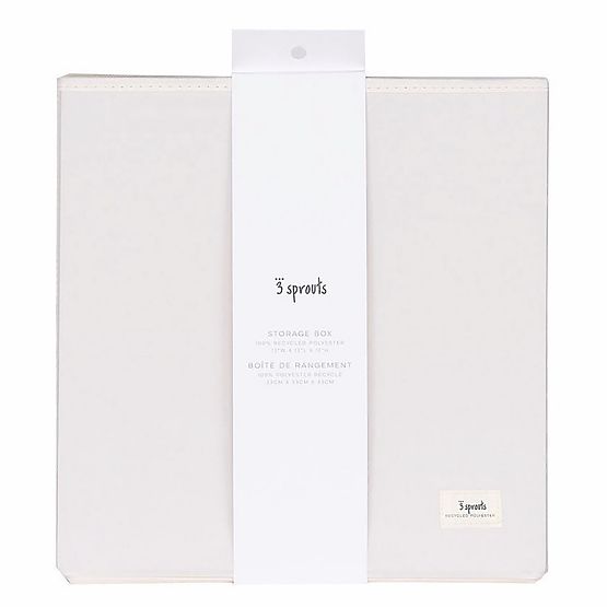 Storage box 3 SPROUTS - Cream