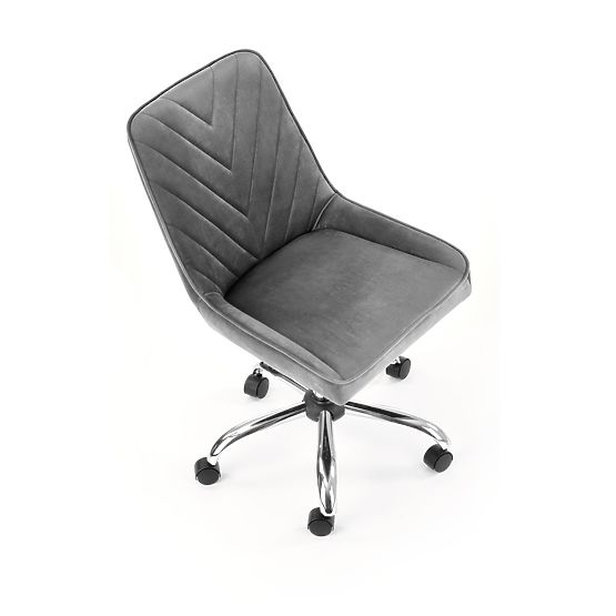 Student swivel chair - RICO - gray