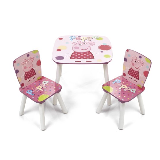 Children table with chairs Peppa Pig