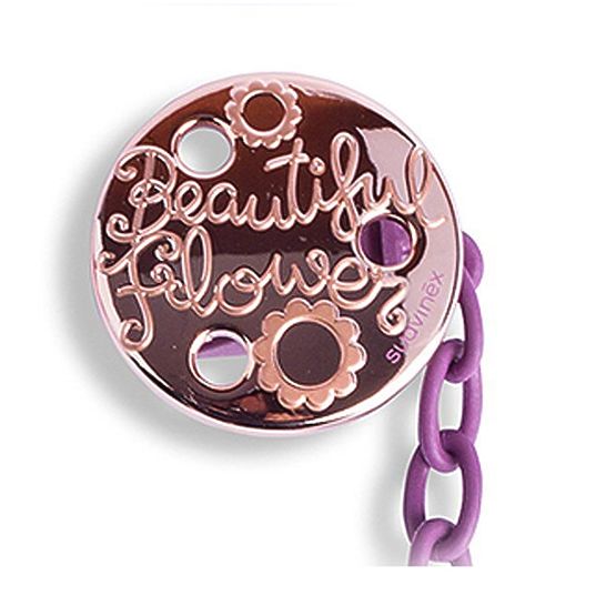 Suavinex Gold Soother Clip