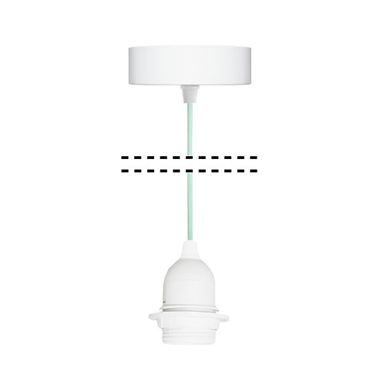 Suspended cable with the sleeve 55 cm