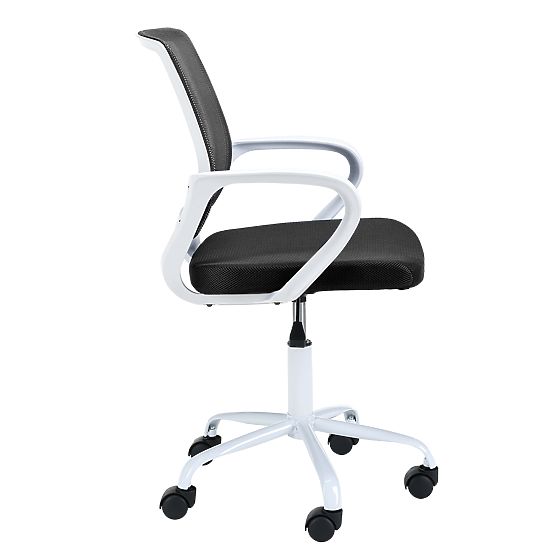 SWIVEL CHAIR FD-6 WHITE / BLACK