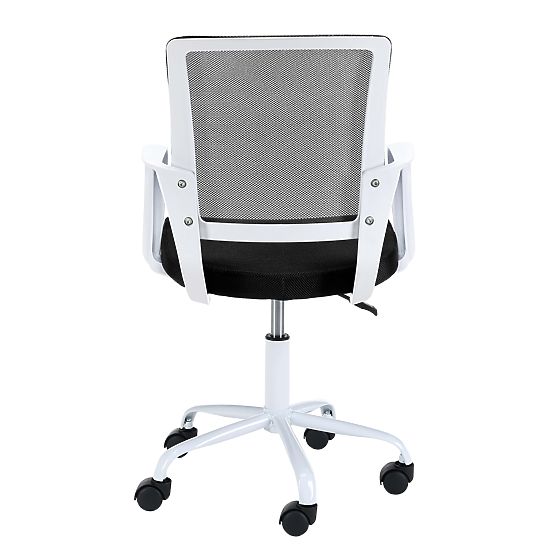 SWIVEL CHAIR FD-6 WHITE / BLACK
