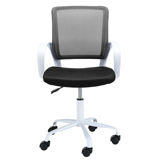 SWIVEL CHAIR FD-6 WHITE / BLACK