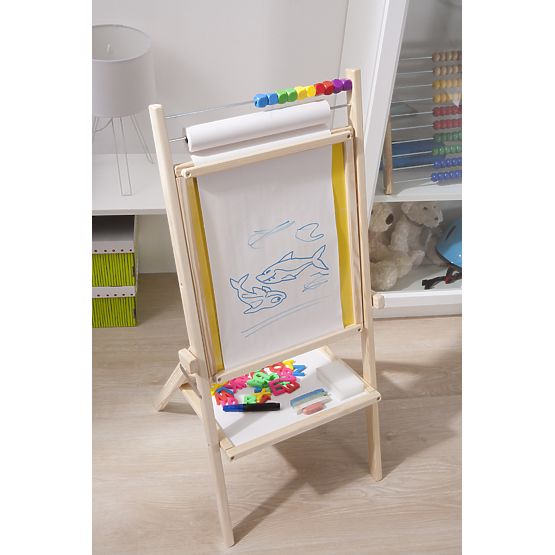 Swivel children's board - yellow
