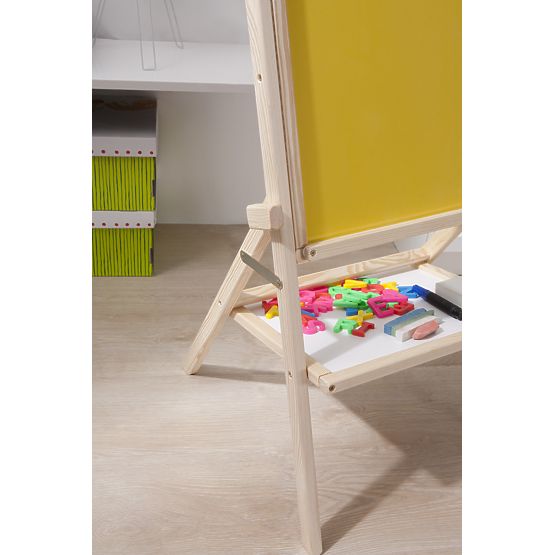 Swivel children's board - yellow