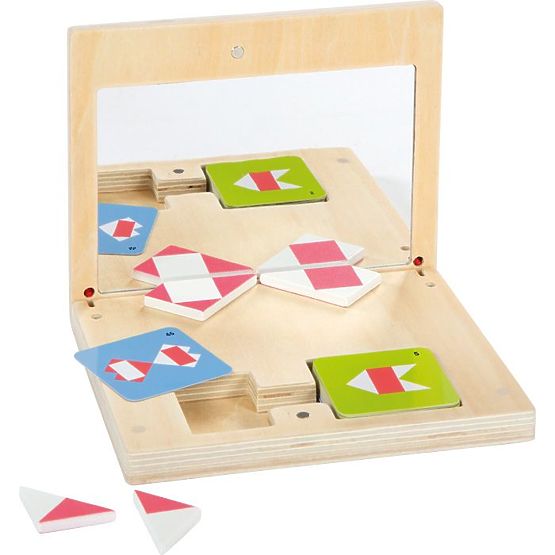 Symmetrical Puzzle with Mirror