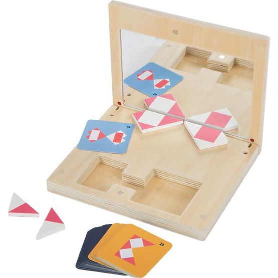 Symmetrical Puzzle with Mirror