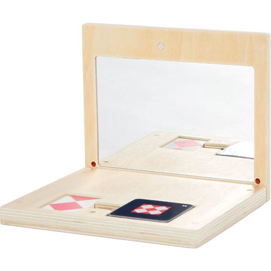 Symmetrical Puzzle with Mirror