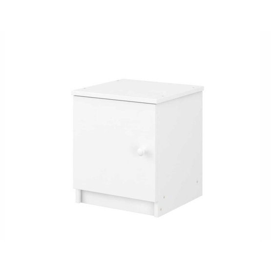 Children's bedside table LULU - smooth white