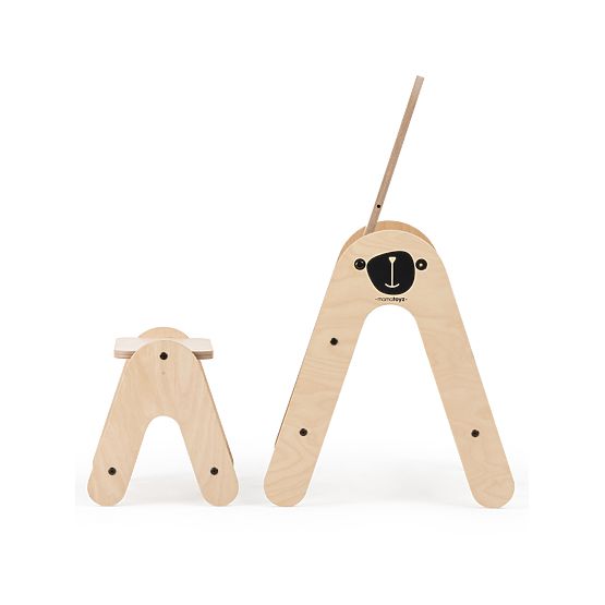 Massam Bear Table with Drawing Board