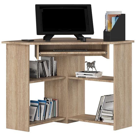 TED Corner Desk Oak Sonoma