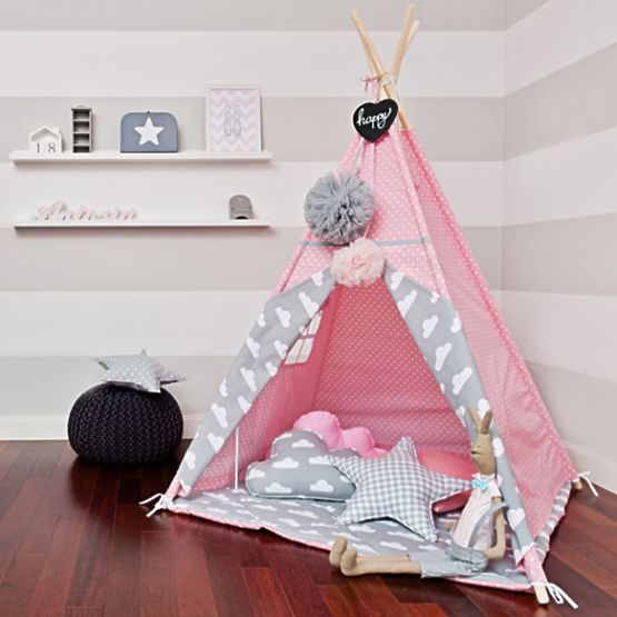 Teepee - cotton candy