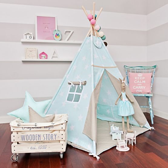 Teepee Cyan dream