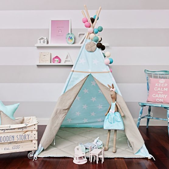 Teepee Cyan dream