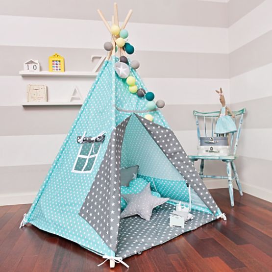 Teepee Turquoise tint